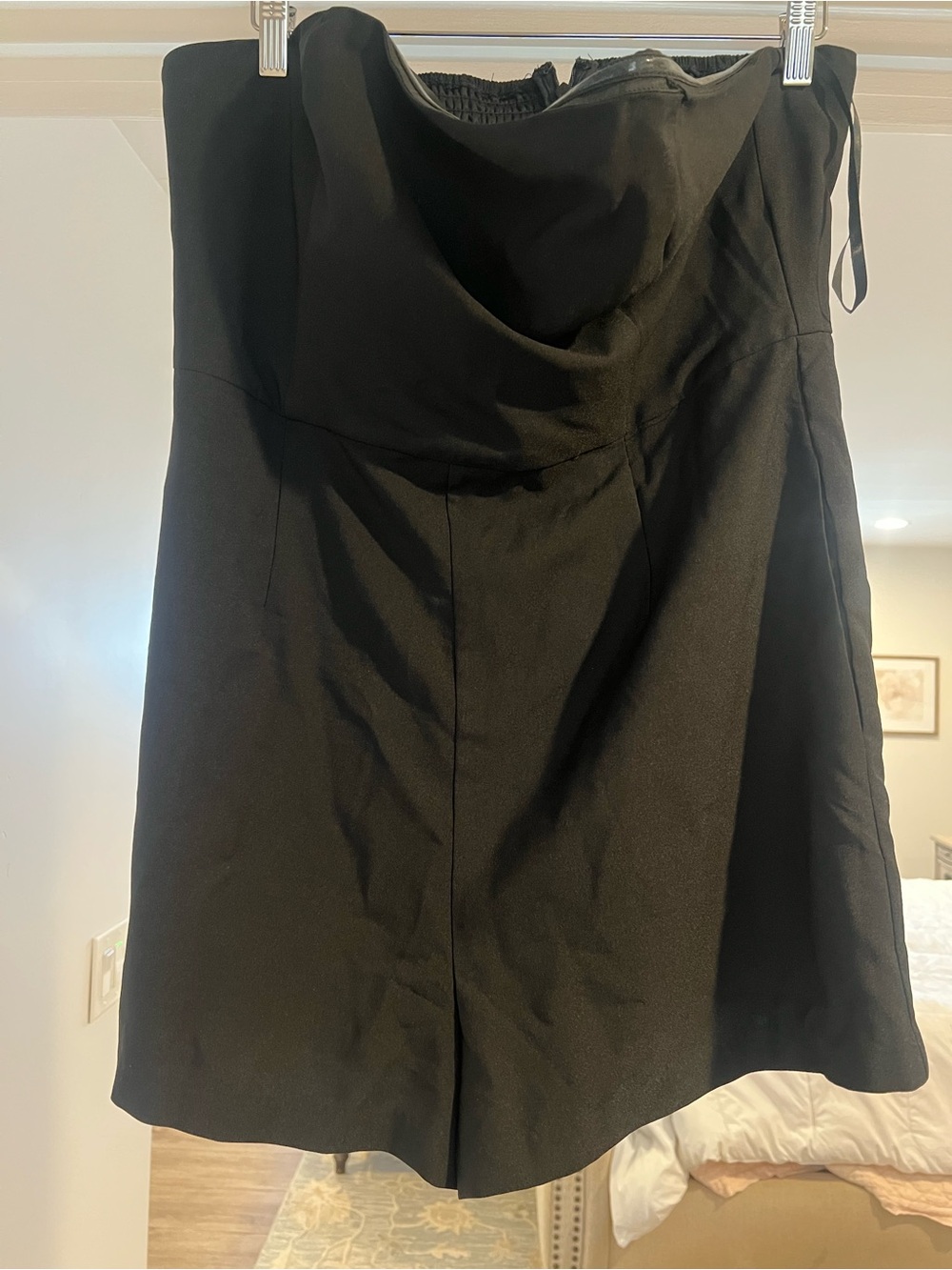 Hutch - Strapless Black Romper